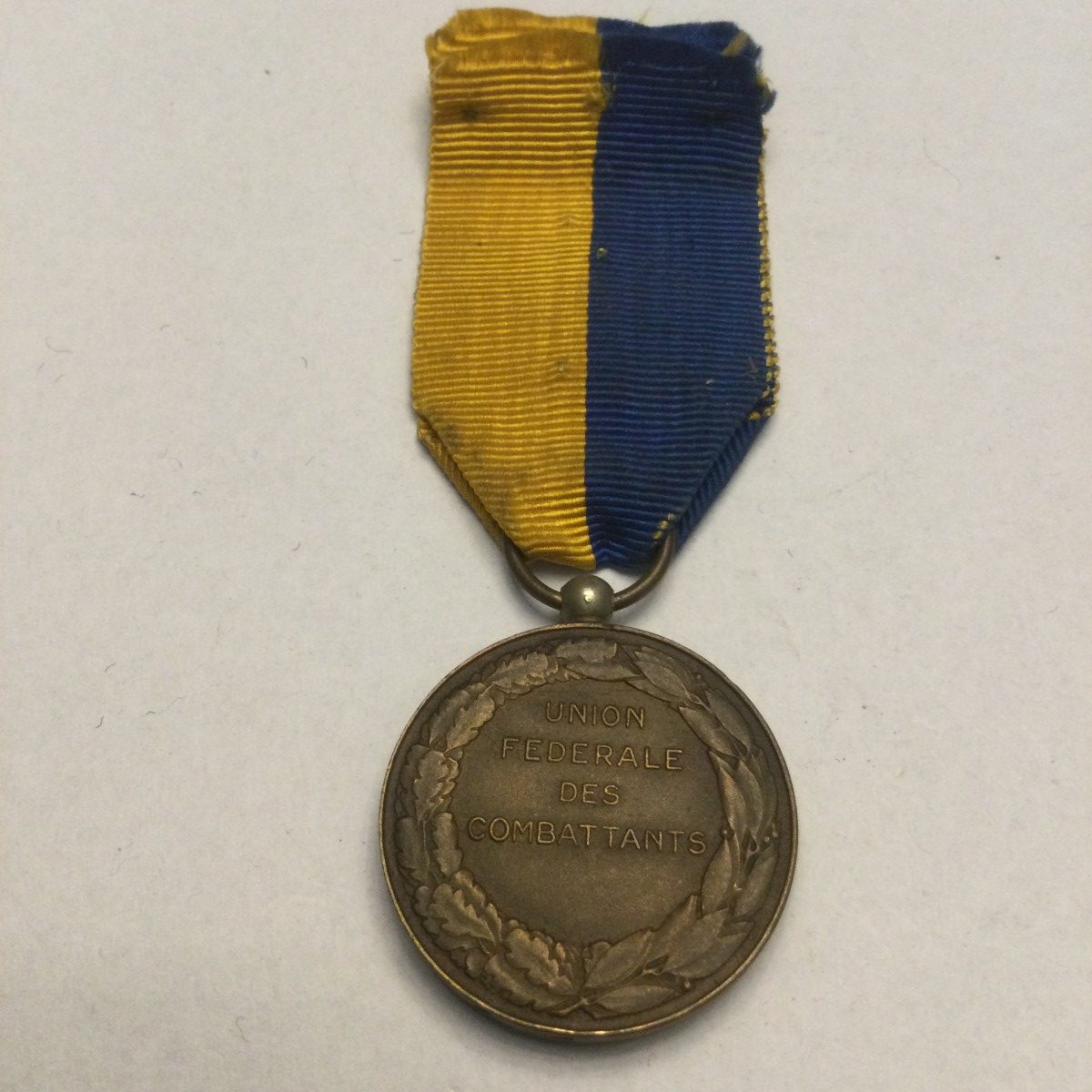 Médaille de l union fédérale des combattants - Historical Collectibles