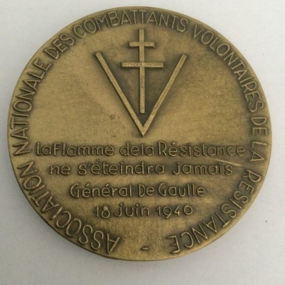 French large medal association nationale des combattants volontaires de ...